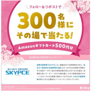 Amazonギフトカード500円分