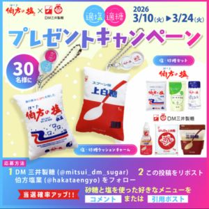 伯方の塩クッションチャーム・調味料セット他