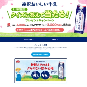 PayPayポイント3,000円相当