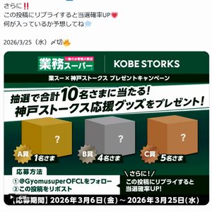 神戸ストークス応援グッズ