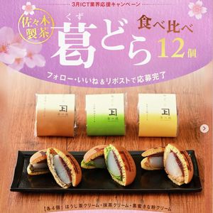 佐々木製茶 葛どら 食べ比べ12個