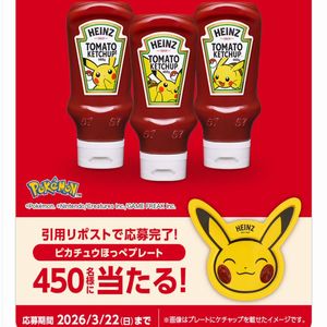 ピカチュウほっぺプレート