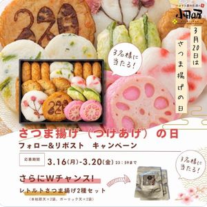 「さつま揚げ（つけあげ）の日」限定セット