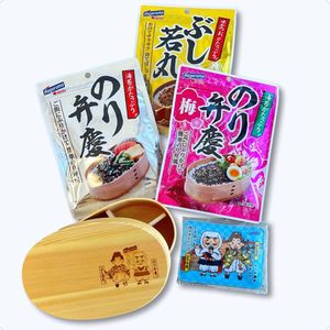ふりかけとお弁当箱＆保冷剤セット