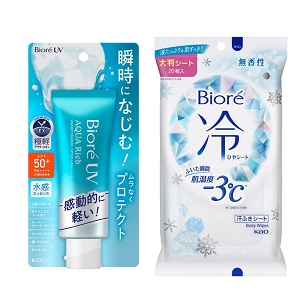 ビオレUVとビオレ冷シート