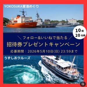 [神奈川・兵庫]東西Wクルーズ ペア招待券