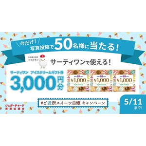サーティワンギフト券3,000円分