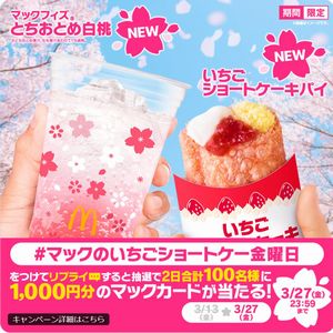 賞品画像：マックカード1,000円分