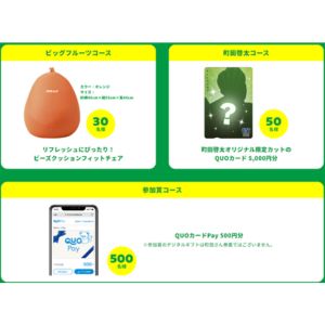 QUOカード5,000円分 他