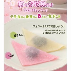 生八つ橋 夕子 桜あん緑茶あん10個入り