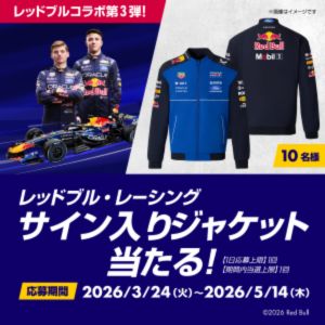 レッドブル・レーシングサイン入りジャケット