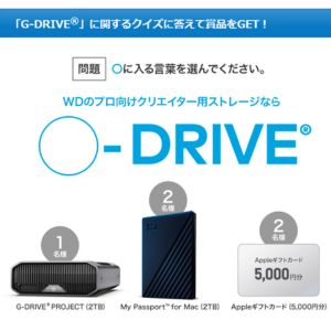 プロ向けクリエイター用外付けハードディスク他