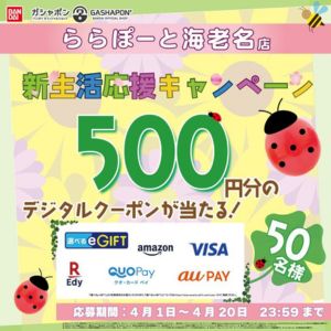 選べるe-GIFT 500円分