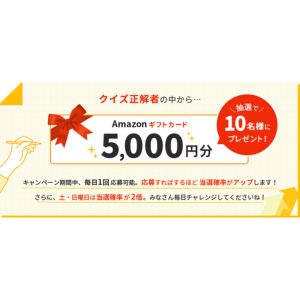 Amazonギフトカード 5,000円分
