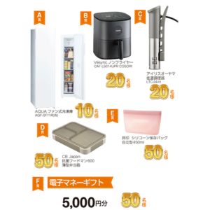 AQUA ファン式冷凍庫 他