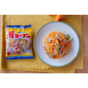 ケンミン焼ビーフン＆徳島県産春にんじん