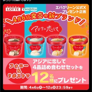 ロッテ「アジアに恋して」4品詰め合わせ