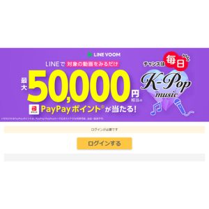 PayPayポイント5万円相当 他