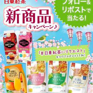 日東紅茶 春春夏新商品６点セット