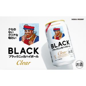 ブラックニッカ クリアハイボール缶 6本