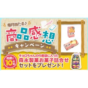 キョロちゃん巾着袋入り森永製菓商品詰合せ