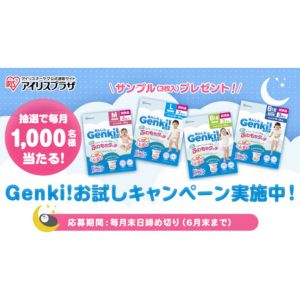 Genki!ベビーおむつのお試し3枚入
