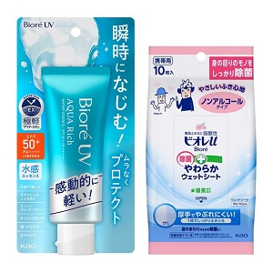 ビオレUV、ビオレｕやわらかウェット