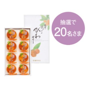 亀家本店 まるごとびわゼリー 8個入