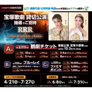 [兵庫]宝塚歌劇 星組貸切公演 観劇チケット 他