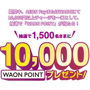 WAON POINT10,000円分