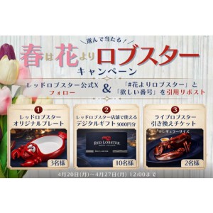 ライブロブスター引き換えチケット 他