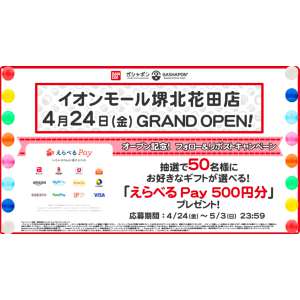 えらべるPay 500円分
