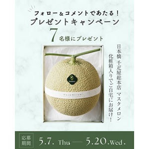 日本橋 千疋屋総本店 マスクメロン1個