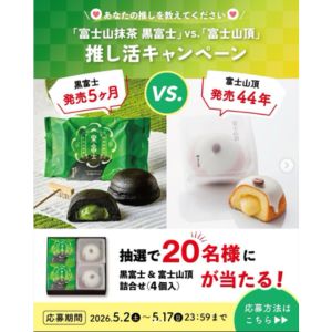 静岡銘菓 黒富士＆富士山頂 詰合せ（4個入）