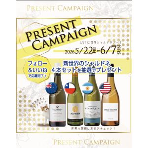 新世界のシャルドネ4本セット