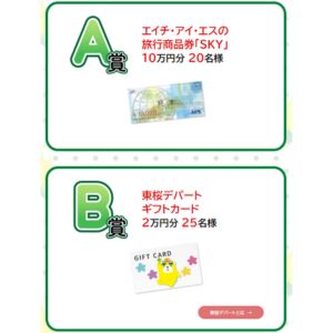 HIS旅行商品券10万円分 他
