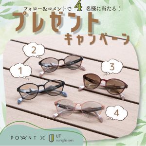 POWANT×UT sunglasses サングラス