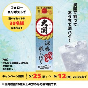 炭酸で割って楽しむ酒ハイセット
