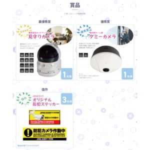 見守りカメラ、ダミーカメラ他