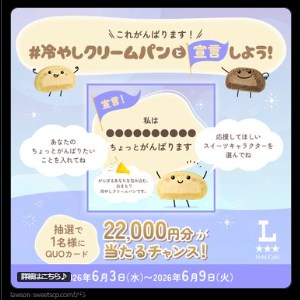 賞品画像：QUOカード22,000円分