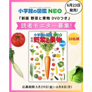 小学館の図鑑NEO「新版 野菜と果物」