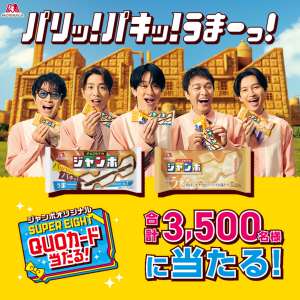ジャンボオリジナルQUOカード