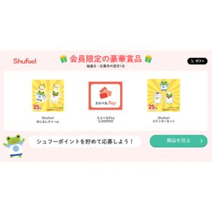 えらべるPay5,000円分 他
