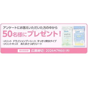 メリット ドライシャンプーシート セット