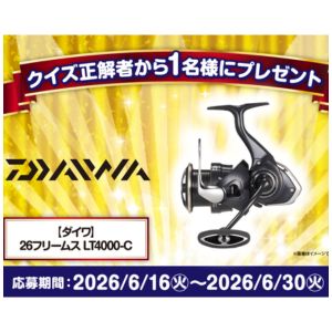 高性能リール　ダイワ 26フリームス LT4000-C