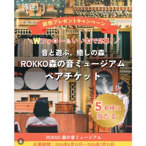ROKKO森の音ミュージアムペアチケット