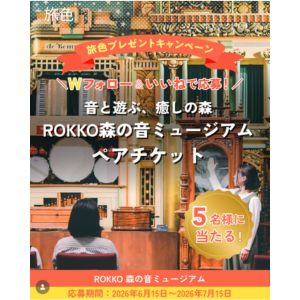 [兵庫]ROKKO森の音ミュージアム ペアチケット