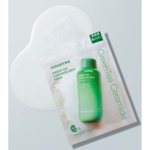 INNISFREE グリーンティー セラミド ミルク エッセンスマスク