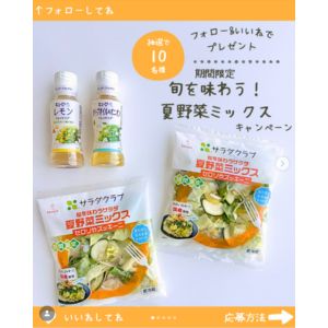 夏野菜ミックス2袋＆キユーピー ドレッシング2種セット