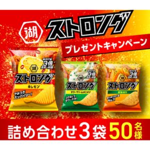 湖池屋ストロング3種詰め合わせ